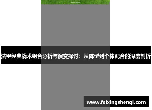 法甲经典战术组合分析与演变探讨：从阵型到个体配合的深度剖析